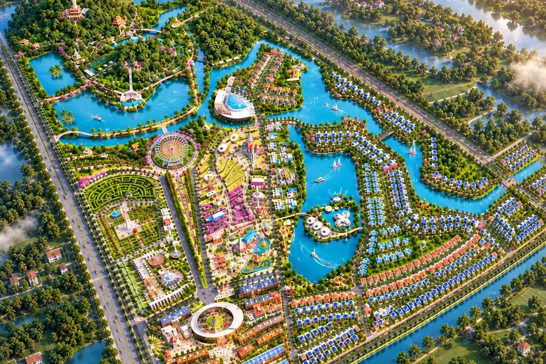 Khu đô thị kết hợp công viên về Bác Hồ (79 mùa xuân)