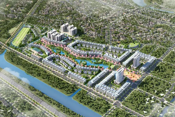 Khu đô thị sinh thái ven sông phía Tây Bắc đường Lê Lợi